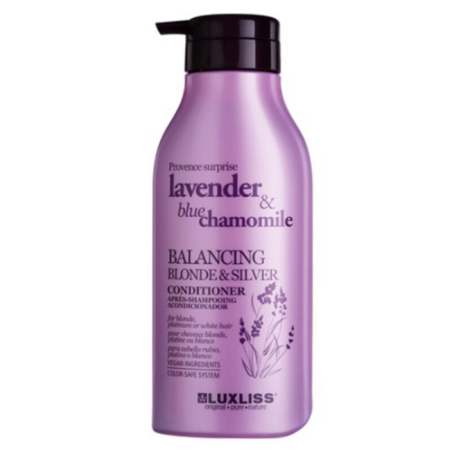 Luxliss Lavander Blue Chamomile Balancing Blonde Silver Conditioner 500 ml - Luxliss Professional