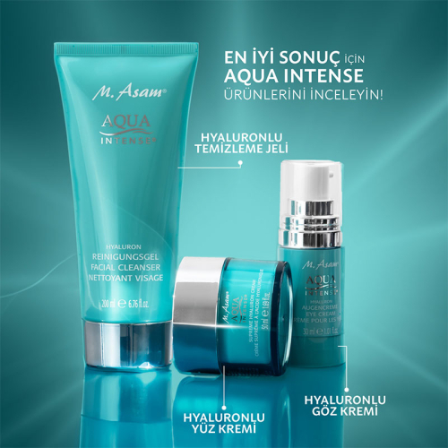 M. Asam Aqua Intense Nemlendirici Hyaluronlu Hassas Ciltler Göz Çevresi Kremi 30 ml - 6