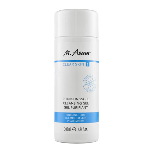 M. Asam CLEAR SKIN Yağlı Ciltler AHA BHA Arındırıcı Temizleme Jeli 200 ml - M.Asam