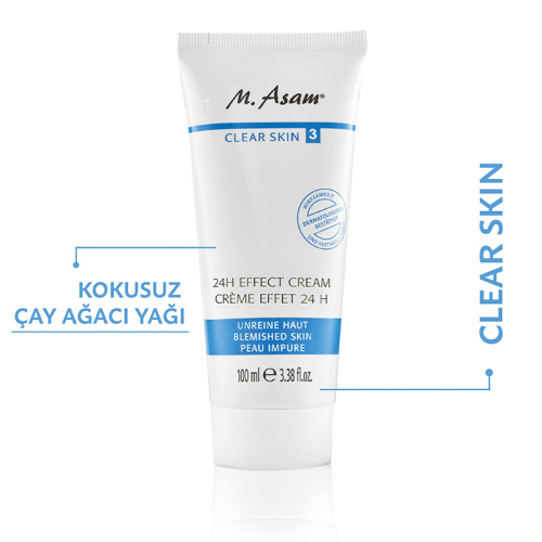 M. Asam CLEAR SKIN Yağlı Ciltler Yağlanma Karşıtı Matlaştırıcı Yüz Kremi 100 ml - 2
