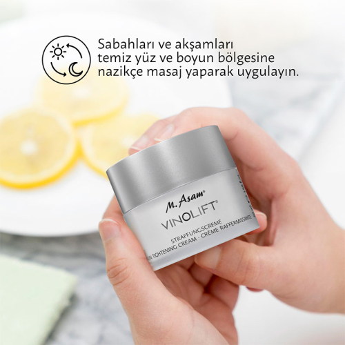 M. Asam VINOLIFT Yaşlanma ve Kırışıklık Karşıtı Sıkılaştırıcı Yüz Kremi 50 ml - 3