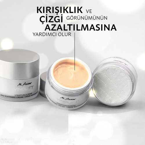 M. Asam VINOLIFT Yaşlanma ve Kırışıklık Karşıtı Sıkılaştırıcı Yüz Kremi 50 ml - 5