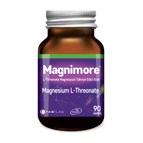 Magnimore L-Threonate Magnezyum Takviye Edici Gıda 90 Kapsül - TAB İlaç Sanayi A.Ş