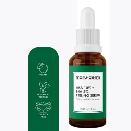 Maruderm AHA %10 + BHA %2 Peeling Maske Cilt Bakım Serumu 30 ml - 5