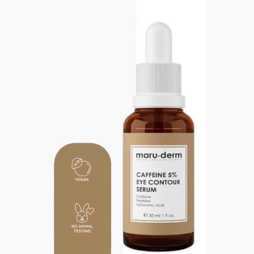 Maruderm Caffeine %5 + Peptides + Hyalüronik Asit Göz Çevresi Serumu 30 ml - 5