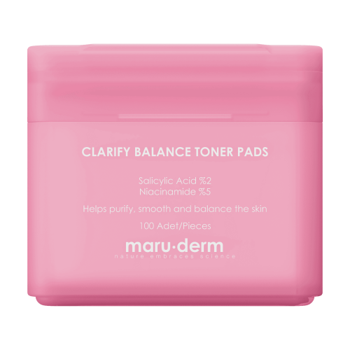 Maruderm Clarify Balance Toner Pads 100 Adet - Maruderm
