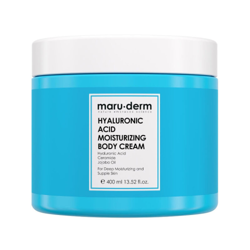 Maruderm Hyaluronic Acid Moisturizing Body Cream 400 ml - Maruderm