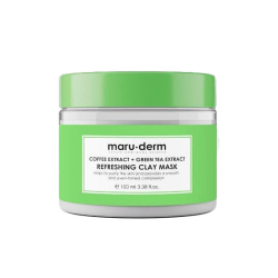 Maruderm Kahve ve Yeşil Çay Özü Tazeleyici Kil Maskesi 100 ml - 1