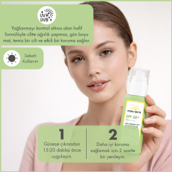 Maruderm Spf 50 Karma ve Yağlı Ciltler İçin Güneş Kremi 50 ml - 3