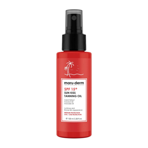 Maruderm SPF15 Sun Kiss Tanning Oil 100 ml - Maruderm