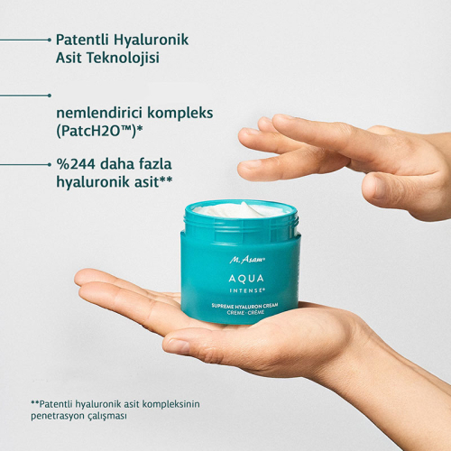 M. Asam Aqua Intense Nemlendirici Hyaluronlu Yüz Kremi 50 ml - Hassas Ciltler - 3