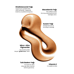 Matsu Golden Hour Işıltılı Bronzlaştırıcı Vücut Yağı 50 ml - 4