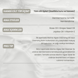 Matsu Marine Algae Besleyici ve Arındırıcı Yüz Temizleme Yağı 200 ml - 4