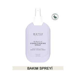 Matsu Miracle Conditioning Elektriklenme Karşıtı Kolay Tarama Saç Spreyi 200 ml - 5