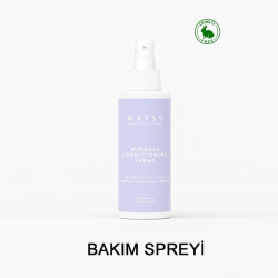 Matsu Miracle Conditioning Kolay Tarama Spreyi Seyahat Boy 100 ml - 2