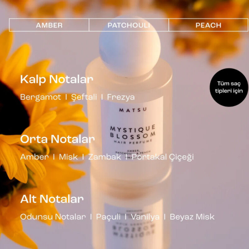 Matsu Mystique Blossom Saç Parfümü 50 ml - 3