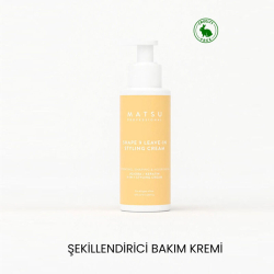 Matsu Shape 9 Leave-in Styling Şekillendirici Bakım Kremi Seyahat Boy 100 ml - 4