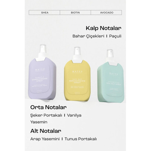 Matsu Sun-Day Isı ve Güneş Koruyucu Sprey Seyahat Boy 100 ml - 3