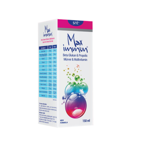 Max Immun Multivitamin Sıvı Takviye Edici Gıda 150 ml - Şurup - Max İmmun