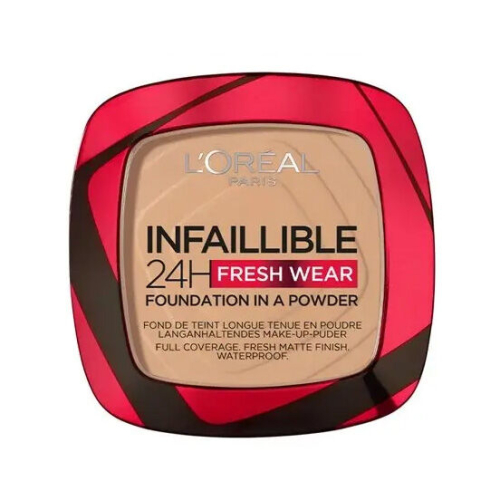 Loreal Paris 24H Fresh Wear Powder 9 gr - 140 Golden Beige - Loreal Paris