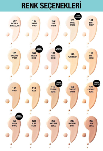 Maybelline New York Fit Me Matte+Poreless Fondöten 30 ml - 104 Soft Ivory - 3