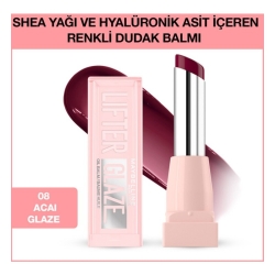 Maybelline New York Lifter Glaze Nemlendirici Renkli Dudak Balmı - 08 Acai Glaze - 2