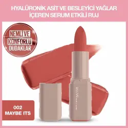 Maybelline New York Serum Etkili Hyalüronik Asit ve Besleyici Yağ İçeren Ruj - 002 Maybe It's - 2
