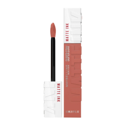 Maybelline New York Super Stay Matte Ink Likit Mat Ruj 65 Seductress Nude - 1