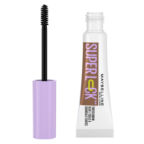 Maybelline Super Lock Brow Glue Kaş Sabitleyici Maskara - Medium Brown 7 ml - Maybelline