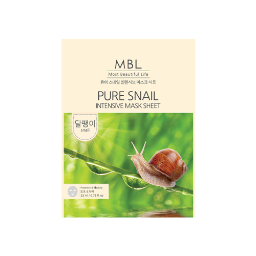 MBL Pure Snail Intensive Mask Sheet 23 ml - 1