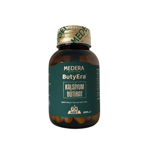 Medera Nutrition ButyEra Kalsiyum Bütirat Takviye Edici Gıda 60 Kapsül - Medera