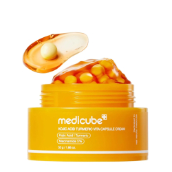 Medicube Kojic Acid Turmeric Vita Capsule Cream 53 g - 2