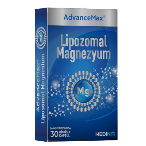 Mediniti AdvanceMax Lipozomal Magnezyum 30 Bitkisel Kapsül - Mediniti