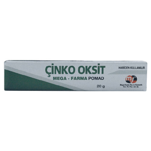 Mega Farma Çinko Oksit Pomad 20gr - Mega Farma