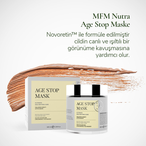 MFM COSMECEUTICALS Age Stop Mask - Yaşlanma Karşıtı Maske 100 ml - 4