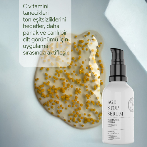 MFM COSMECEUTICALS Age Stop - Yaşlanma Karşıtı Serum 50 ml - 6