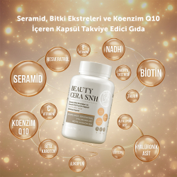 MFM NUTRACEUTICALS Beauty Cera SNH Kapsül Takviye Edici Gıda - 60 Bitkisel Kapsül - 4