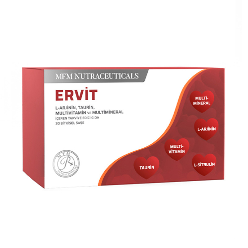 MFM NUTRACEUTICALS Ervit Takviye Edici Gıda - 30 Şase - MFM