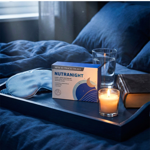 MFM NUTRACEUTICALS Nutranight 5-HTP ve Bitki Ekstreleri İçeren Takviye Edici Gıda 30 Kapsül - 4