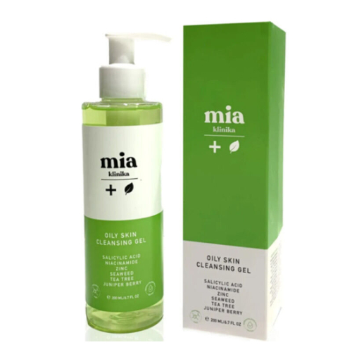 Mia Klinika Yağlı ve Düzensiz Ciltler İçin Yüz Yıkama Jeli 200 ml - Mia Klinika