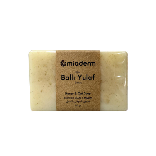Miaderm Ballı Yulaf Özlü Nemlendirici ve Besleyici Cilt Bakım Sabunu 125gr - Miaderm