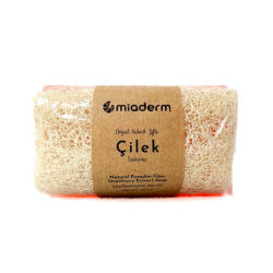 Miaderm Çilek Özlü Kabak Lifli Sabun 120gr - 1