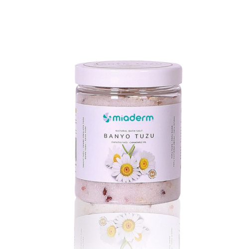 Miaderm Papatya Yağlı Doğal Banyo Tuzu 300gr - Miaderm