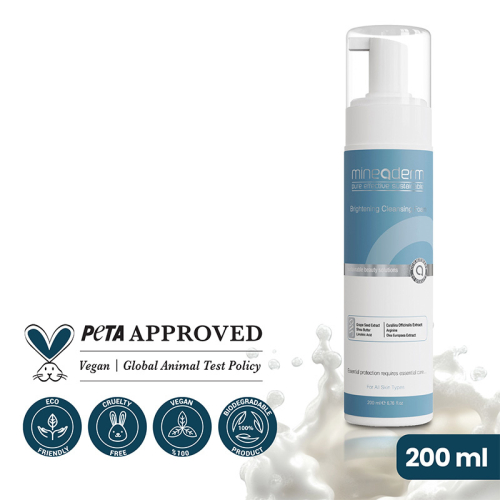 Mineaderm Brightening Cleansing Foam 200 ml - 6