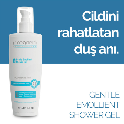 Mineaderm Gentle Emollient Shower Gel 200 ml - 3