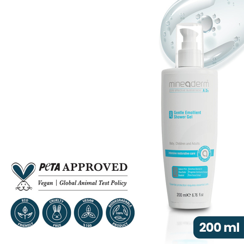 Mineaderm Gentle Emollient Shower Gel 200 ml - 5