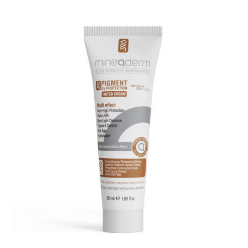 Mineaderm Pigment UV Protection Spf50+ Tinted Cream 50 ml - Mineaderm