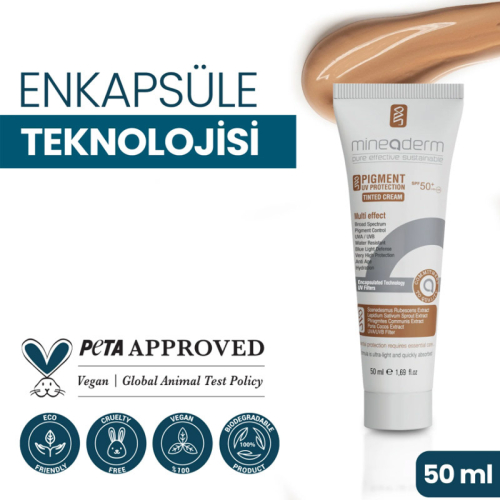 Mineaderm Pigment UV Protection Spf50+ Tinted Cream 50 ml - 6