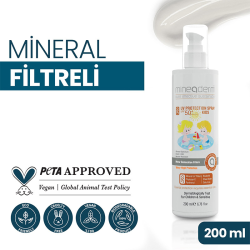 Mineaderm UV Protection & Hydration Kids Spray SPF50+ 200 ML - 6