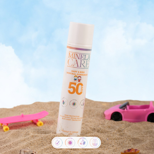 Minela Care Spf 50 Bebek ve Çocuk Güneş Kremi 110 gr - 4